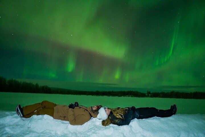Rovaniemi: Northern Lights Tour with Guaranteed Viewings