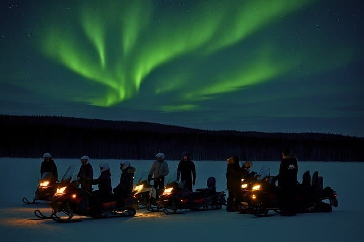 Rovaniemi: Snowmobile Safari & Northern Lights (New Snowmobiles)