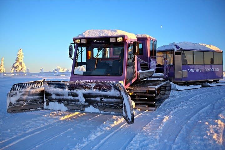 Winter Amethyst Mine Experience in Lapland