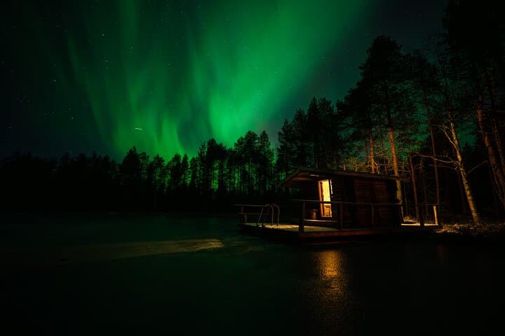 With a bit of luck, you might see the Northern Lights.