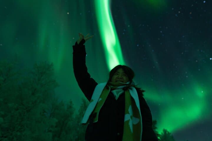 Ylläs and Levi: Guaranteed Northern Lights Tour with Local Guide