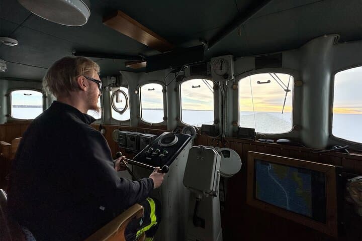From Rovaniemi: Icebreaker Sampo Cruise and icefloating