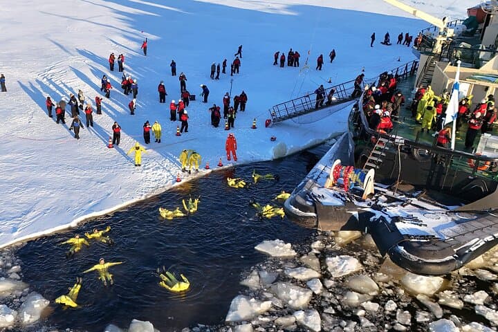 From Kemi: Icebreaker Sampo Cruise with icefloating program