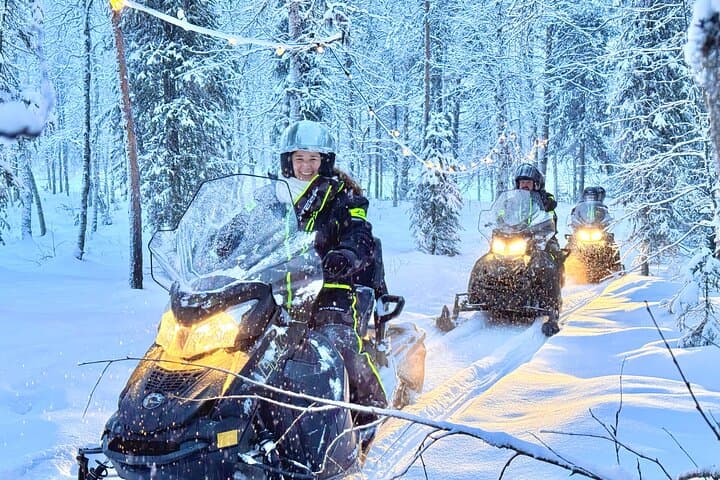Snowmobile Safaris without crowds.