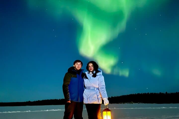 Northern Lights Adventure in the Wild with Campfire Treats
