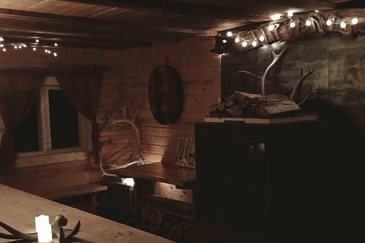 Warm up at our authentic reindeer farm farmhouse Tiippana
