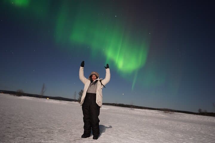 Rovaniemi Northern Lights Guaranteed (Small Group) Hunt + HD Pics