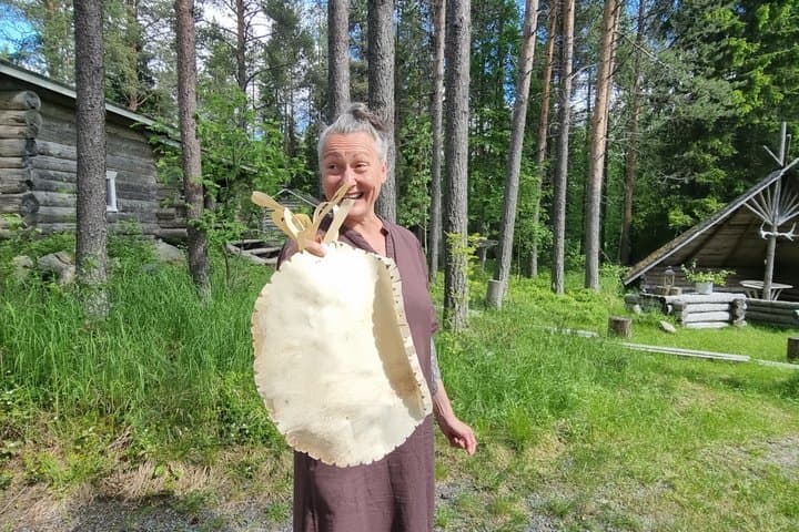 Traditional Drum Making Workshop in Kuusamo