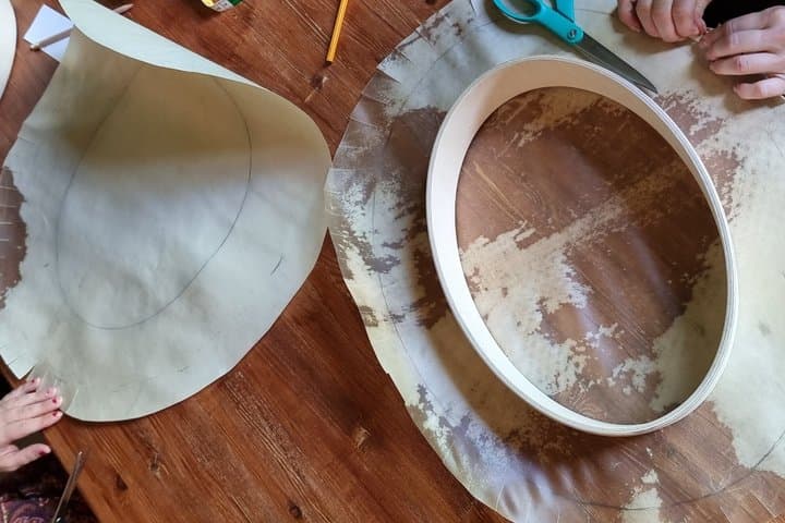 Traditional Drum Making Workshop in Kuusamo
