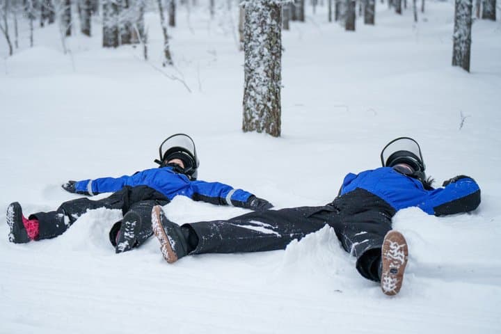 Family Snowmobile Safari from Santa Claus Village