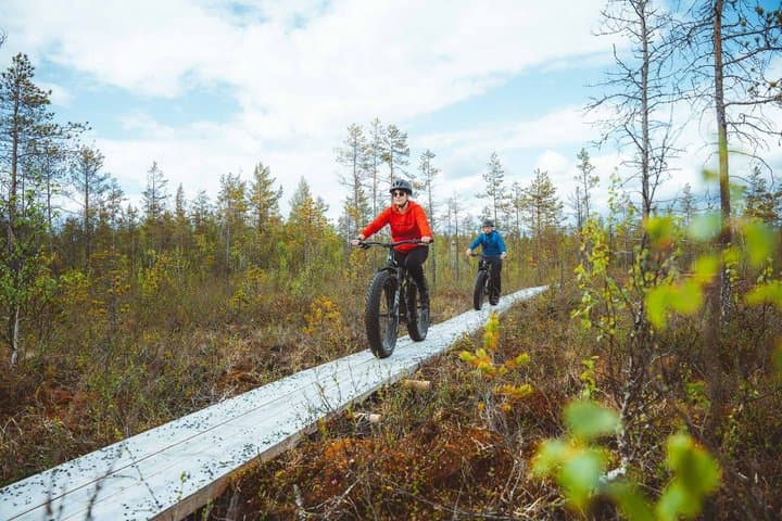 Exploring Nature with eFatbike in Rovaniemi, 3 hours