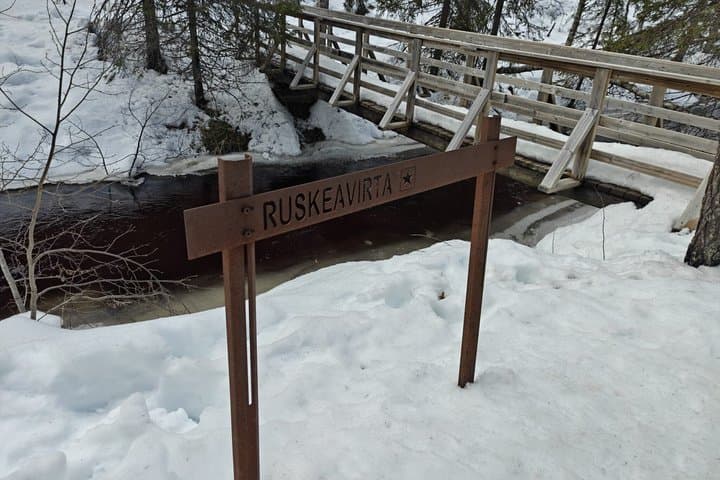 Korouoma Frozen Waterfalls Hiking Experience Rovaniemi Lapland