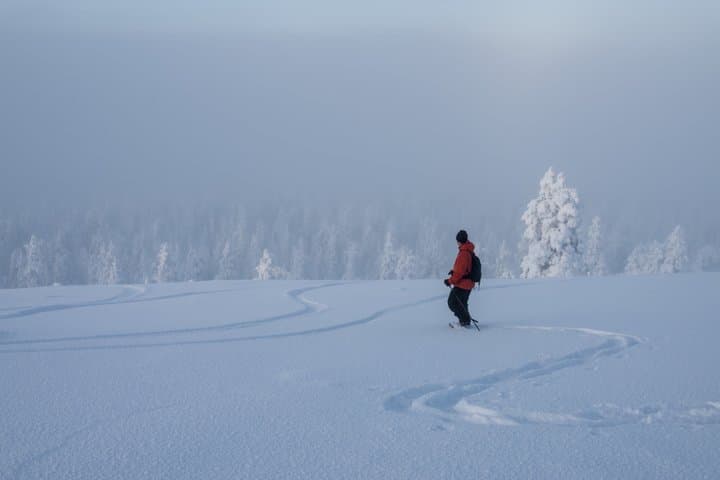Snowshoeing Tour in Ylläs to Kesänki Fell