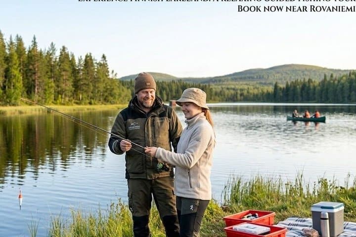 Fishing fun near Rovaniemi