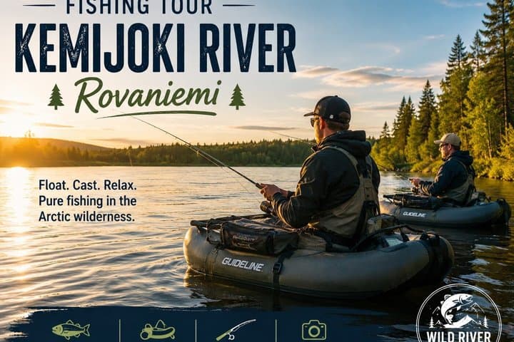 Fishing fun near Rovaniemi