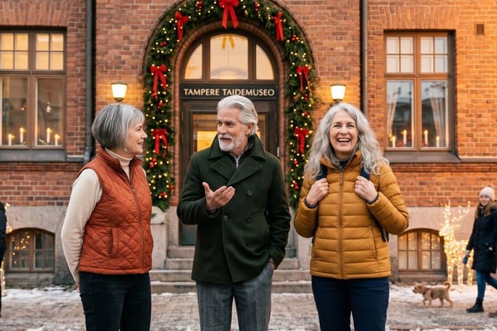 Private Tampere Christmas Heritage Walking Tour