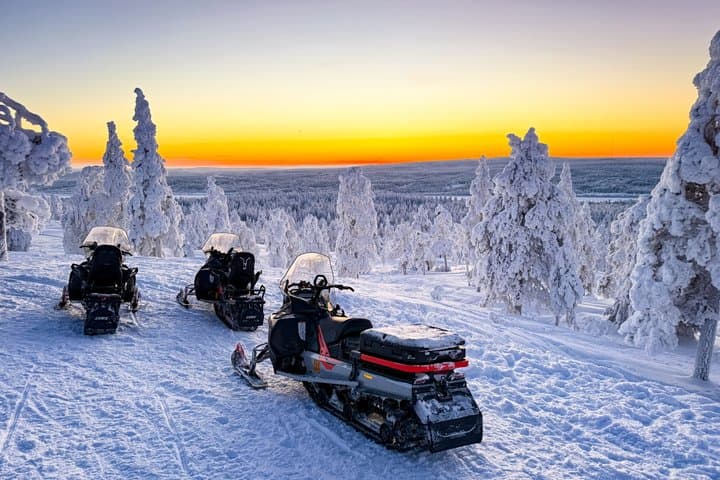 Snowmobile Adventure in Lapland
