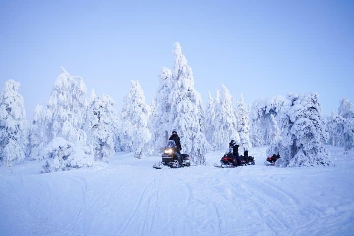 Snowmobile Adventure in Lapland