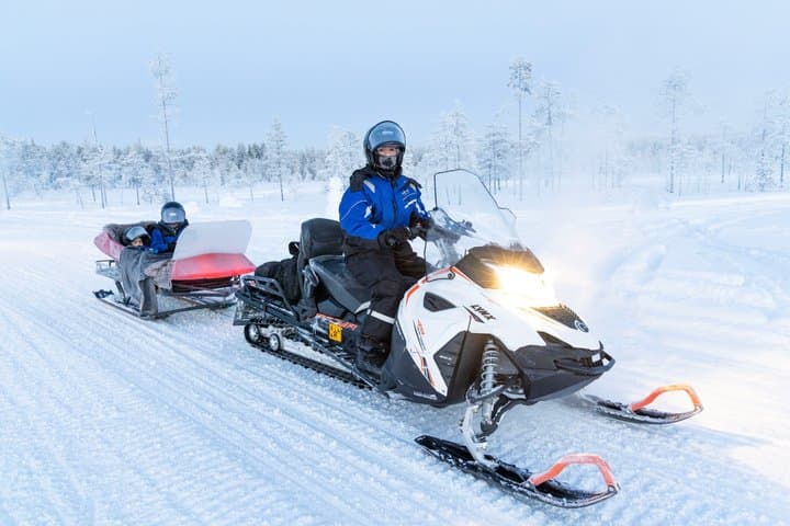 Snowmobile Safari in the Arctic Nature - Rovaniemi