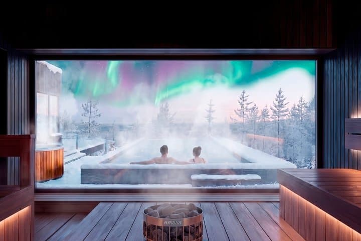 Rovaniemi: Arctic Spa with Lapland’s Only Infinity Pool