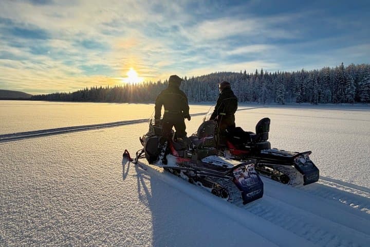 Rovaniemi: Snowmobile Wilderness Tour, Small Group & Local Guide