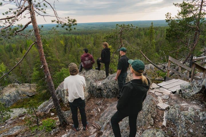Caves, Cliffs & Canoe Adventure at Kätkävaara