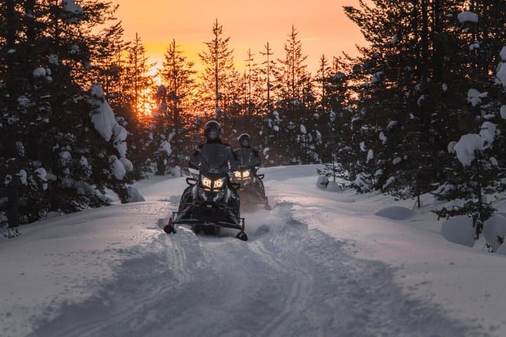 Lapland Snowmobile Safari from Levi