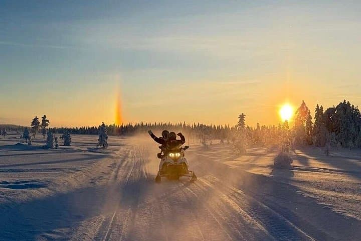 Levi: Twilight Snowmobile Safari