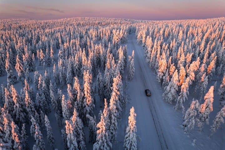 Private transfer from Kittila airport to Levi locations or vice versa