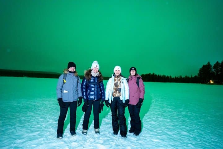 Northern Lights Chasing Tour in Rovaniemi Finnish Lapland