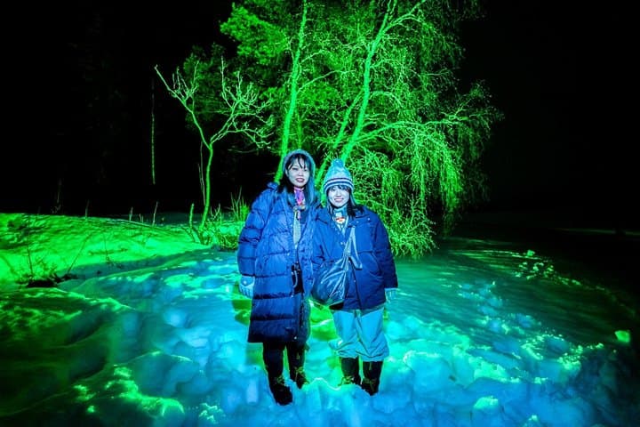 Northern Lights Chasing Tour in Rovaniemi Finnish Lapland