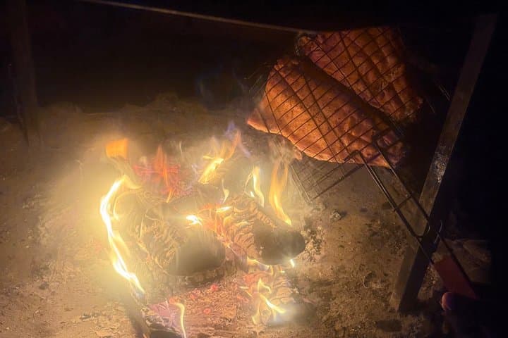 Rovaniemi Korouoma Frozen Waterfalls Tour and Barbecue Salmon