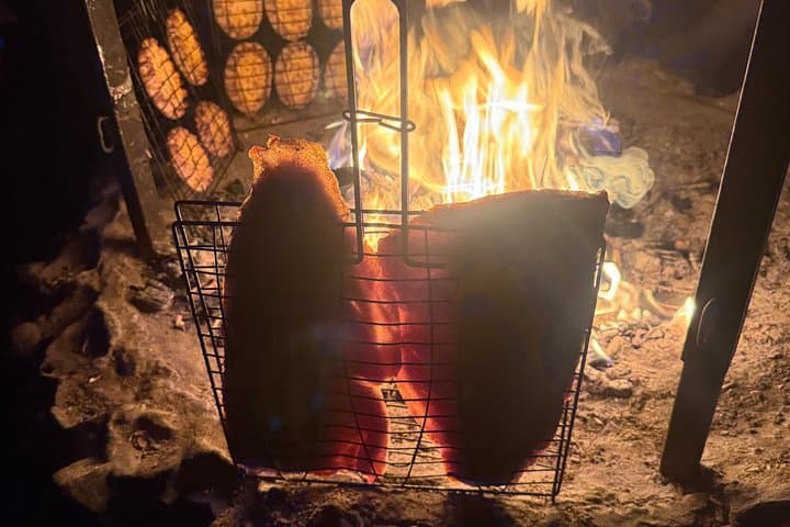 Rovaniemi Korouoma Frozen Waterfalls Tour and Barbecue Salmon
