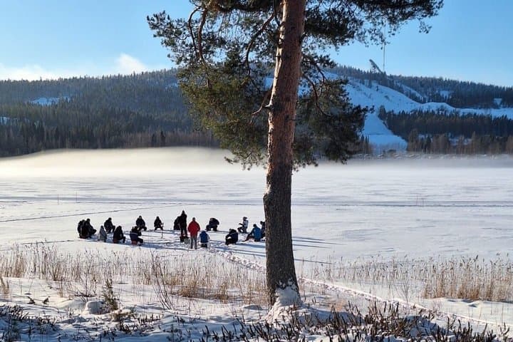Ice Fishing Experience in Vuokatti
