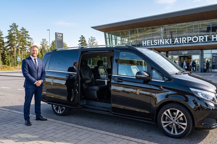 Helsinki: HEL Airport Private Transfer to/from City Center