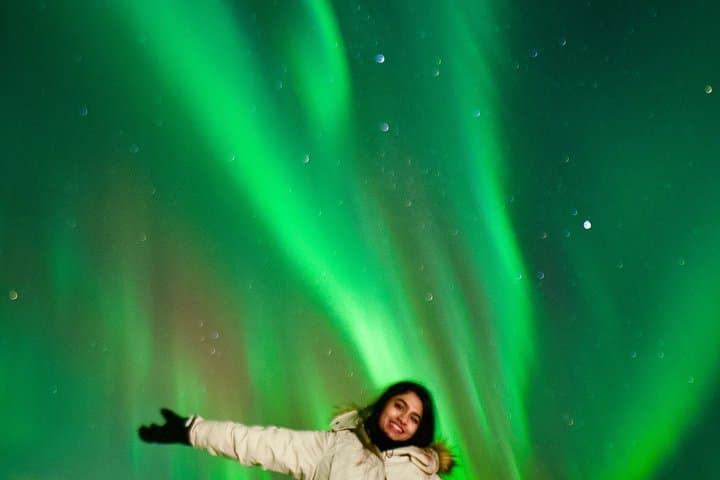 Rovaniemi : Guaranteed Northern Lights Tour with Photos