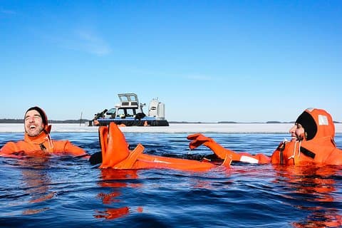 We take you where nobody else will be. To the ice edge.Just outside Helsinki