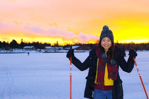 Traditional Sight-Skiing Experience in Kemi