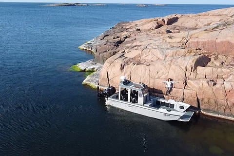 Åland archipelago by boat