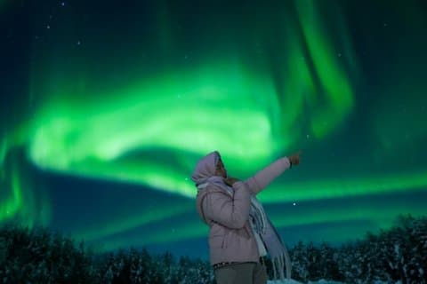 Ylläs Northern Lights Tour Aurora Viewing Guaranteed