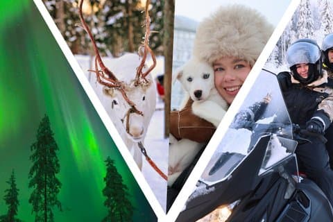 3 Days Lapland Aurora with Huskies and Reindeer Experience