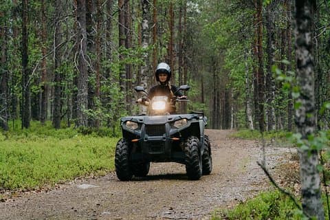 ATV Safari on Tundra - Saariselkä