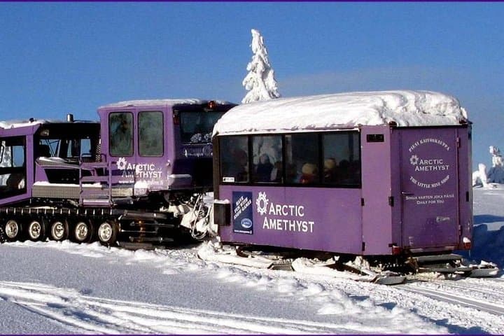 Small-group Wintertime Amethyst Mine Visit from Rovaniemi