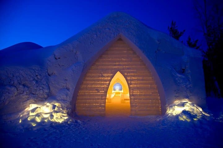 Arctic Snow Castle Visit with Lappish Dinner - Small Group Tour