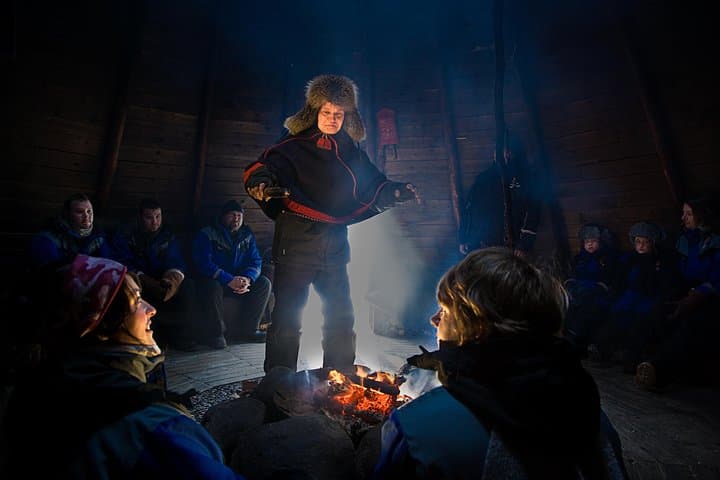 In Pursuit of Reindeer - Snowmobile safari and reindeer farm