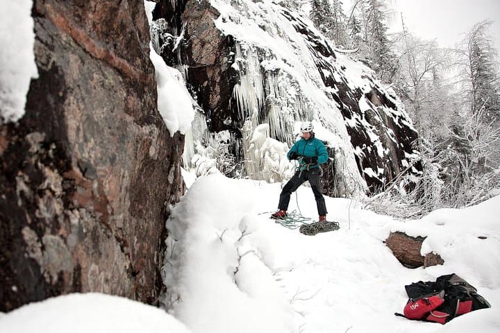 Ice Climbing Day in Korouoma Canyon – from Rovaniemi