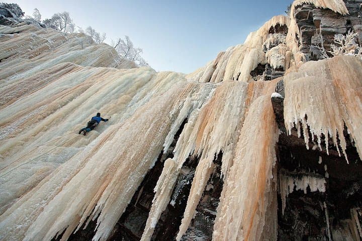 Ice Climbing Day in Korouoma Canyon – from Rovaniemi