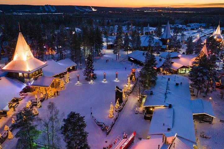 Rovaniemi Private Transfer from Rovaniemi city centre to Rovaniemi airport
