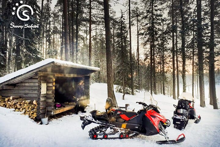 Snowmobile Whole Day Adventure - Small Group