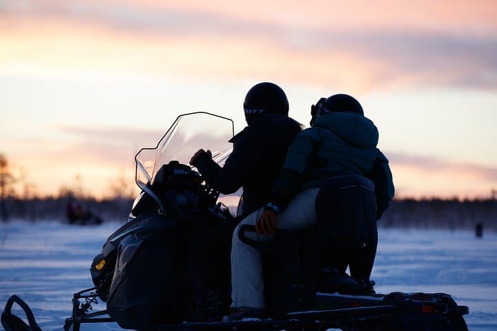 Snowmobiling Adventure in Levi